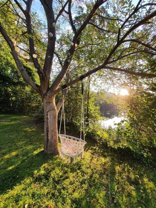 Ferienhaus Blauer See Mit Optionalem Hot-Tub Bockhorn  Buitenkant foto