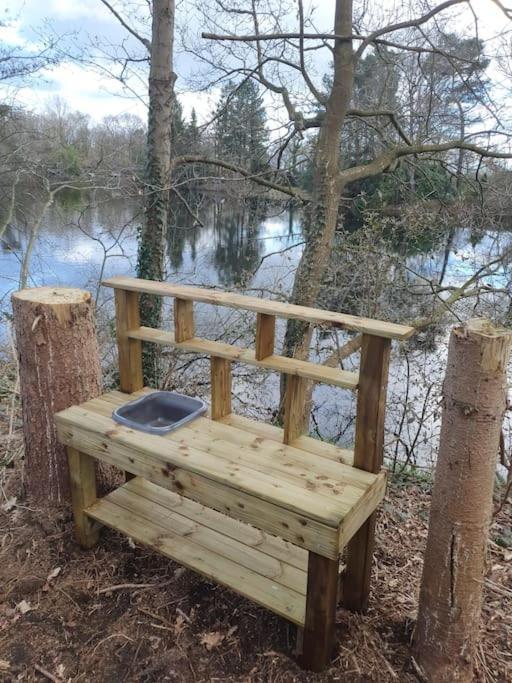 Ferienhaus Blauer See Mit Optionalem Hot-Tub Bockhorn  Buitenkant foto
