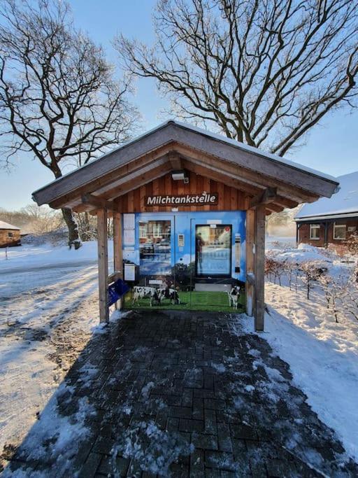 Ferienhaus Blauer See Mit Optionalem Hot-Tub Bockhorn  Buitenkant foto
