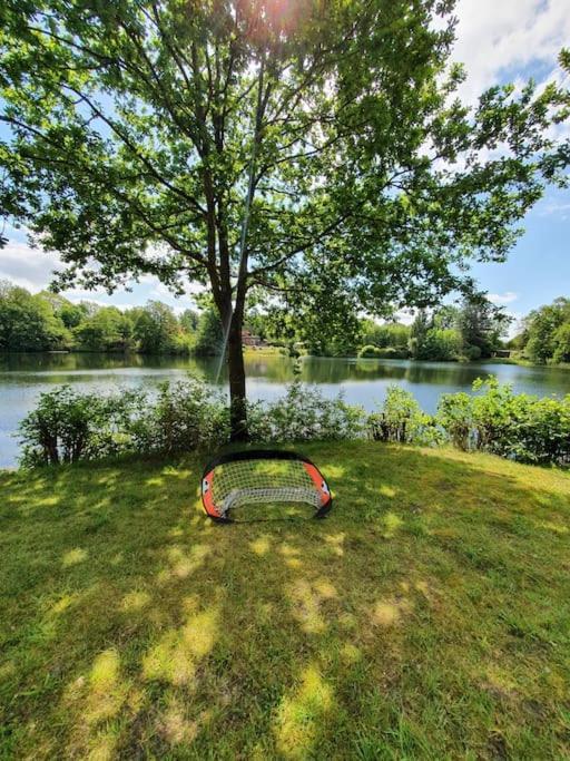 Ferienhaus Blauer See Mit Optionalem Hot-Tub Bockhorn  Buitenkant foto