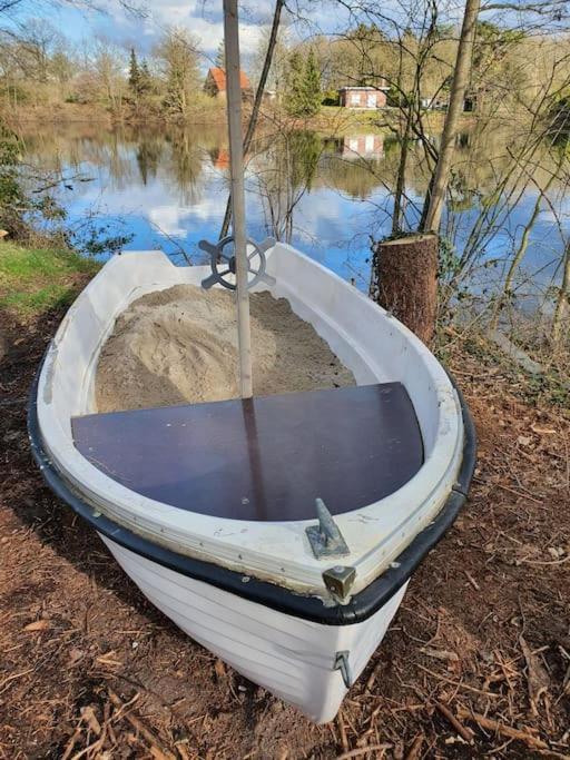 Ferienhaus Blauer See Mit Optionalem Hot-Tub Bockhorn  Buitenkant foto